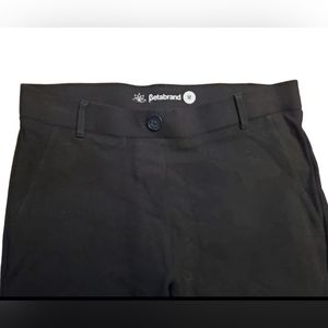 Betabrand Size M Black Yoga Workpants